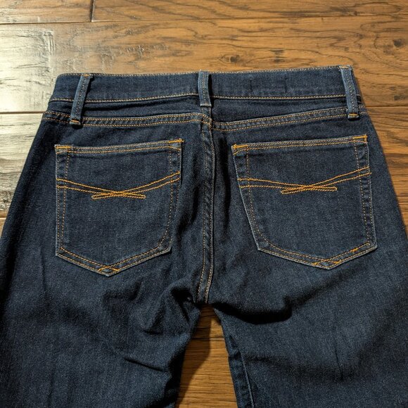 Gap stirrup jeans low rise dark wash denim size 25, 0 regular - Picture 10 of 14